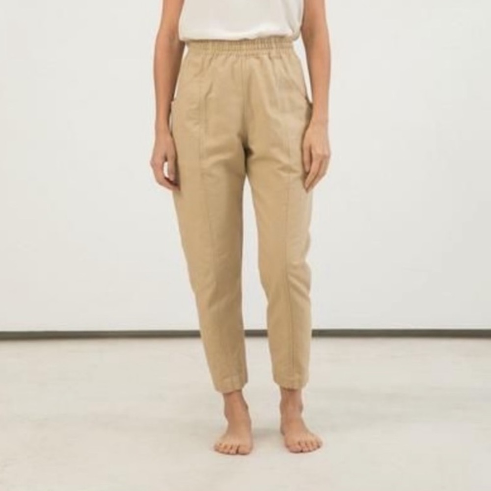 Elizabeth Suzann Clyde Cotton Canvas in Khaki
